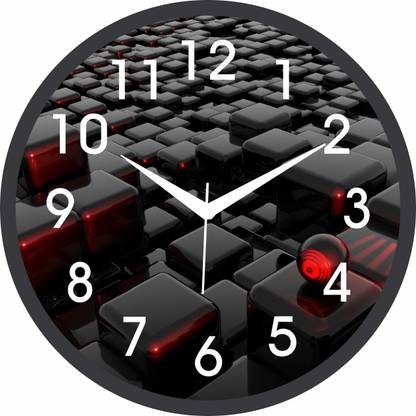 Tanmay Enterprises Analog 25 cm X 25 cm Wall Clock