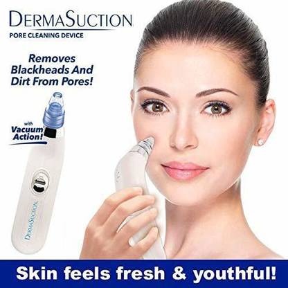 dermasuction Plastic Blackhead Remover Vacuum Suction Device