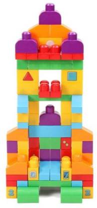 FISHER-PRICE Mega Bloks Let's Get Learning Building Blocks Set Multicolour- 150 Pieces