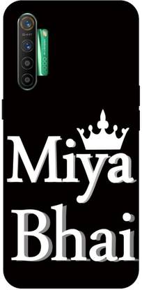 SAVETREE Back Cover for Realme X2/RMX1992-Printed Miya Bhai,Text Mobile Back Cover