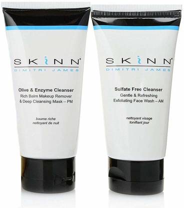 Skinn Cosmetics Sulfate Free Cleansers Face Wash