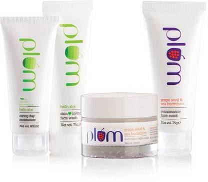 Plum 4-in-1 Face Care Set for Dry Skin