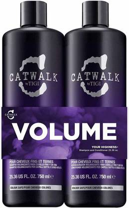 Tigi Your Highness Volume Tween, 25.36 Oz Volumizing Shampoo and Conditioner Duo