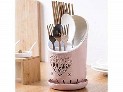 moradiya fresh cutlery holder strainer drainer spoon fork organizer dryer storage dock cutlery drainer Disposable Plastic Cutlery Set (Pack of 1) Disposable Plastic Cutlery Set
