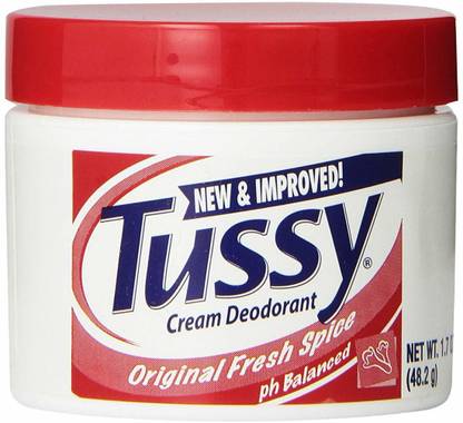 Tussy Cream Deodorant Deodorant Cream  -  For Men & Women