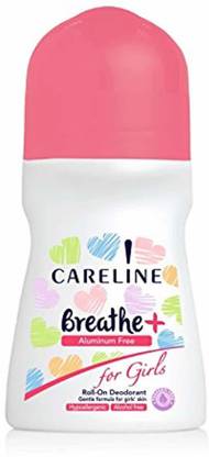 CARELINE Deodorant Paraben Deodorant Roll-on  -  For Women