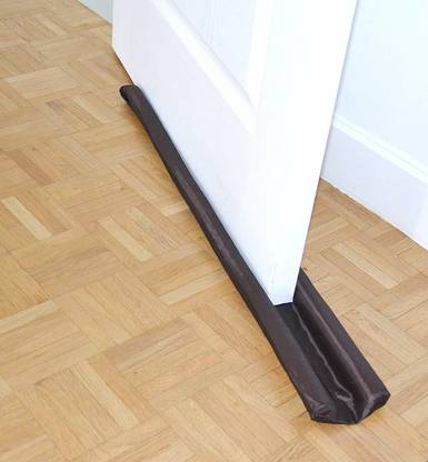 INGITAGNA Twin Door Draft Guard Stop Unwanted light and Stop conditioner split or Window Door Seal Twin Draught Draft Guard Door Closer Bottom Sealing Strip Adjustable. Door Mounted Door Stopper