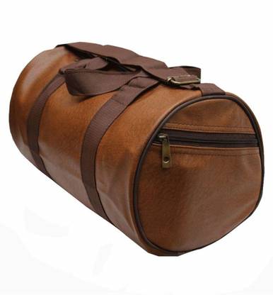 Barcelona Artificial leather Duffel Gym Bag with 4 compartments