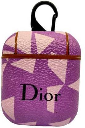 Dior Silicone Press and Release Headphone Case For Apple Airpods 1st Generation, Apple Airpods 2nd Generation