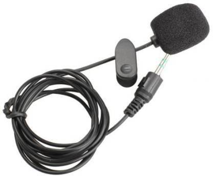 EFFULGENT External Mic HP Laptop Computer 3.5mm External Microphone With Clip 2m Cable Length Microphone Microphone