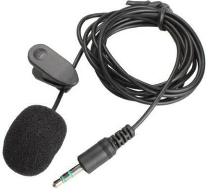 EFFULGENT G7XX 3.5 MM Professional External Microphone Mic Collar Clip for Camera , Mobile and Laptop Microphone Microphone