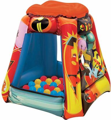 Moose Mountain The Incredibles 2 Ball Pit, 1 Inflatable & 20 Sof-Flex Balls