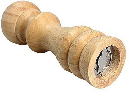 Nyalkaran Wooden Salt and Pepper Grinder Spice Mill Grinder Mixer with Ceramic Crusher and Adjustable Coarseness Setting Wooden Traditional Pepper Mill
