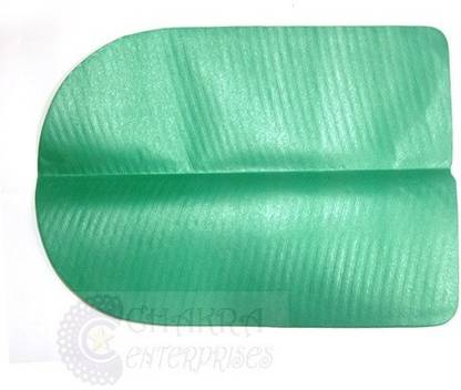 ECO Paper Leaf| Banana paper Leaf| Large| High Quality Pack of 100 Pcs Rice Plates