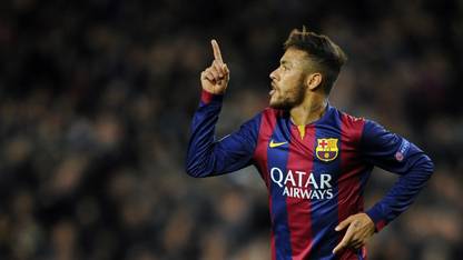 Neymar Barcelona Football HD Poster | 300 GSM Quality |12×18 Inch Size Paper Print