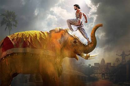 Jiyo Re Bahubali Baahubali 2: The conclusion 12 x 18 Wall Poster Photographic Paper