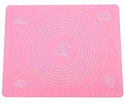 NK-STORE New Premium Large Fondant Dough Pastry Silicone Rolling Work Mat With Measuring Guide For Sugarcraft Cake Decorating Board