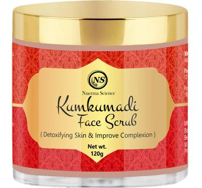 Nuerma Science Kumkumadi Saffron Face Scrub For Instant fairness & Admirable Skin Scrub