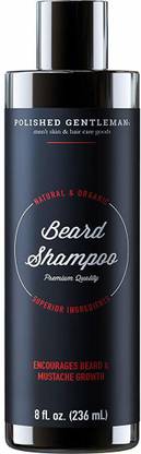 Polished Gentleman Beard Growth and Thickening Shampoo