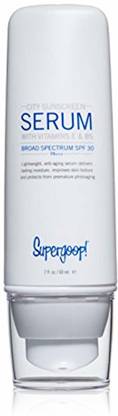 Supergoop Sunscreen - SPF 50 PA+++ SPF 30 Anti-Aging City Sunscreen Serum