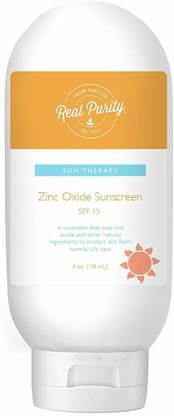 Real Purity Sunscreen - SPF 50  Zinc Oxide Sunscreen