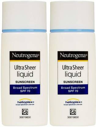 NEUTROGENA Sunscreen - SPF 50 Ultra Sheer Liquid Sunscreen