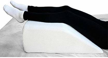 METRON Orthopedic Elevating Memory Foam Soft Leg Rest Wedge Pillow Foot Support