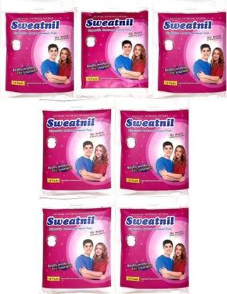 Sweatnil 7 Packs of Self Stick Disposable Underarm Sweat pads Sweat Pads