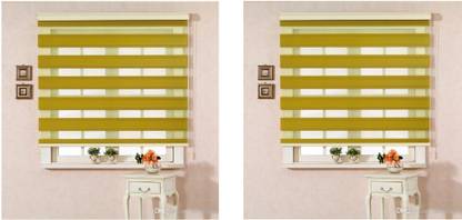 Chick n Curtains Vertical Blind Hand Drawn On Window