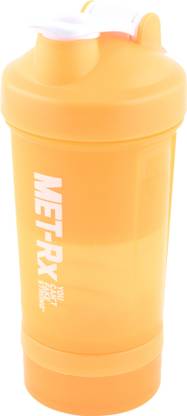 Green Days GYM SHAKER WITH 3 COMPARTMENTS . 750 ml Plastic Shaker