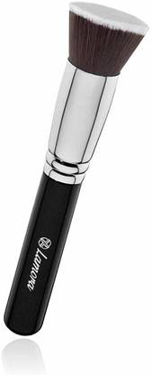 Lamora Foundation Makeup Brush Flat Top Kabuki for Face - Perfect For Blending Liquid, Cream or Flawless Powder Cosmetics - Buffing, Stippling, Concealer