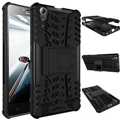Lejaao Bumper Case for Lenovo A6000 Version D2.0 Armor Kick Stand Cover