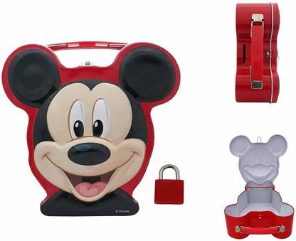 Absolute Evolution Mickey Mouse Piggy Bank Coin Bank