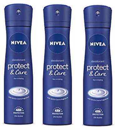 NIVEA Protect and Care Deodorant Spray - For Men & Women