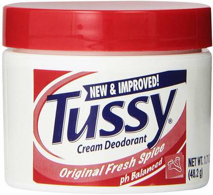 Tussy Deodorant Cream, Original  Deodorant Cream  -  For Men & Women
