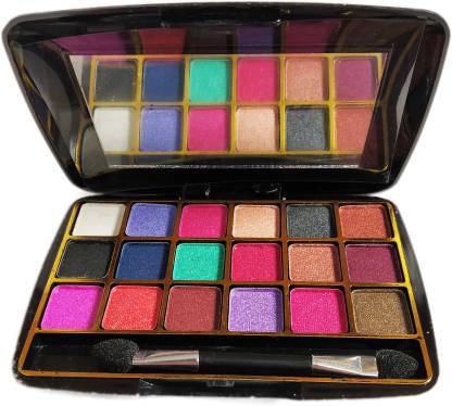 Miss Gold 18 Color Eyeshadow palette- 12 g (Multicolor) 12 g