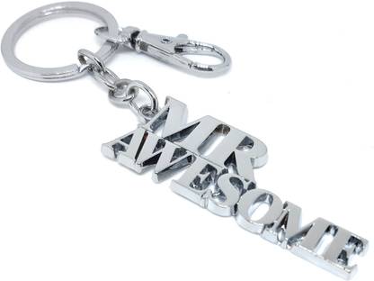Aura Premium Quality MR AWESOME Keyring For Husband Key Chain