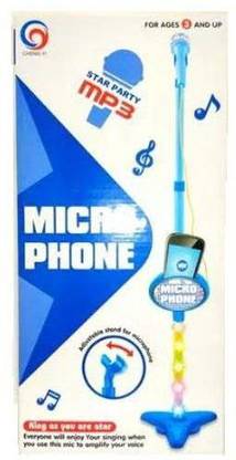 STYLO Star Party MP3 Microphone Toy for Kids (Assorted Color)