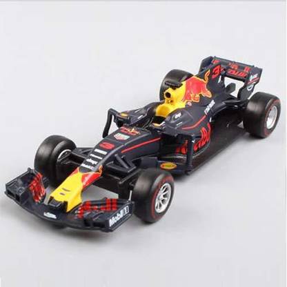Sage Square 1:43 F1 Ferrari 2017 RB13 Formula 1 #3 Daniel Ricciardo Red Bull Model Car Bburago, Highly Detailed Souvenir Collection