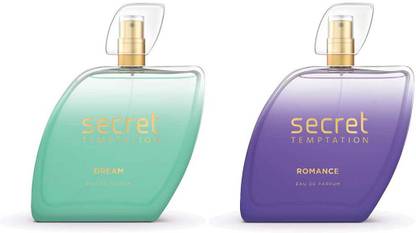 Secret Temptation Romance and Dream Edp - 50 ml each (Pack of 2) Eau de Parfum  -  100 ml