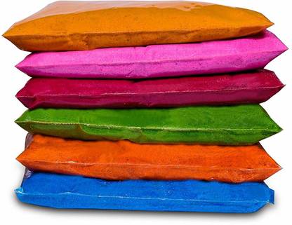 Sukhmani Pack of 6 Rangoli Powder