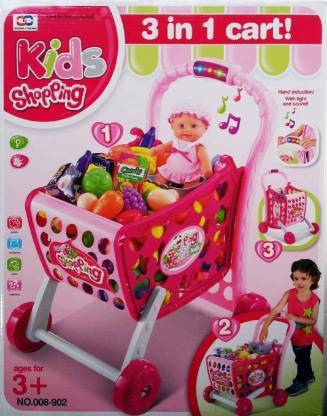 kids collection Food Shopping trolley
