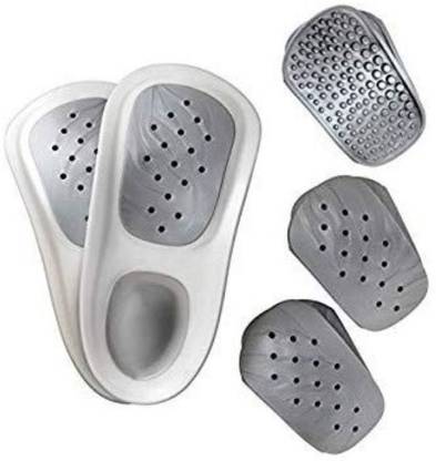 Tci Star Health Product WalkFit Platinum Foot Orthotics Plantar Fasciitis Arch Support Insoles -Relieve Foot, Back, Hip, Leg, and Knee Pain- Improve Balance Alignment-for Men and Women Aluminum Heel Regular, Orthotic Shoe Insole