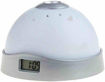 HETALU Room Sky Moon Stars Color Change Projection Projector Alarm Clock with Ceiling led Projection/led Projector Alarm Clock Ceiling Wall Projector Moon Star Night Lamp