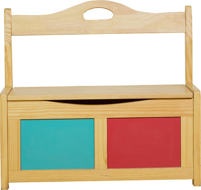 Funiture4kids Toy Box Bench Style Solid