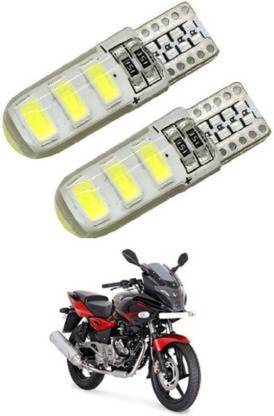 Riya Touch White SIlicon Gel 13 Parking Light Motorbike LED for Bajaj (12 V, 5 W)