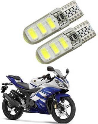 Riya Touch White SIlicon Gel 39 Parking Light Motorbike LED for Yamaha (12 V, 5 W)