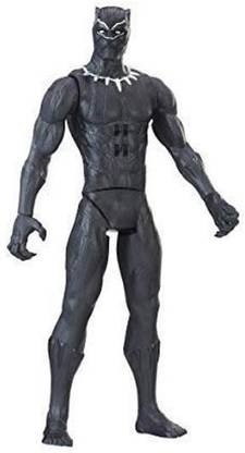 Macy Black Panther Hero Series 12 Inch Super Hero Action Figure Toy with LED Lights & Sound Effects (Multicolor)
