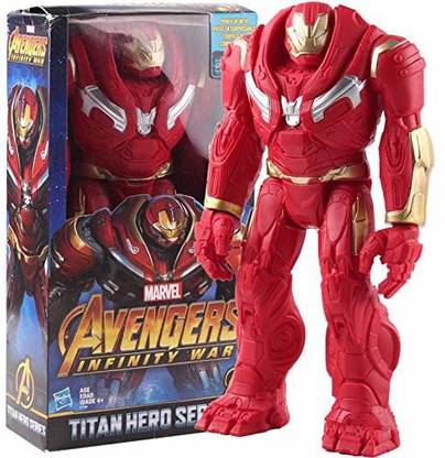 Sage Square Hasbro Edition Marvel Titan Series "HulkBuster" Action Figure Collectible with Changable Gesture (30cm)