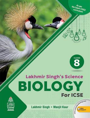 Lakhmir Singh's Science ICSE Biology 8 (For 2020-21 Exam)